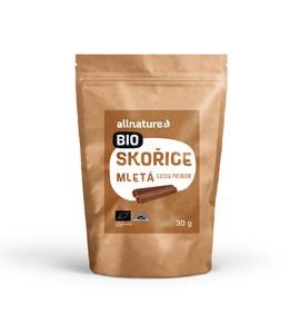 ALLNATURE SKOŘICE MLETÁ CASSIA BIO 30 G 24.2.24 - VAŘENÍ A PEČENÍ - PRE MAMIČKY