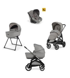 KOČÁREK INGLESINA APTICA DARWIN 4V1 2025 PLATINUM GREY - TROJKOMBINACE - KOČÁRKY A PŘÍSLUŠENSTVÍ