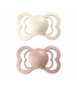 BIBS SUPREME SYMETRICKÉ DUDLÍKY ZE SILIKONU 2KS VEL.2 - ŠIDÍTKA A DOPLŇKY - KRMENÍ