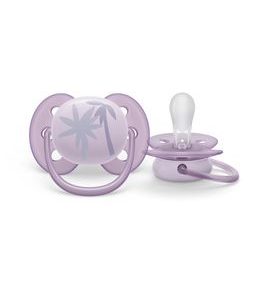 PHILIPS AVENT ŠIDÍTKO ULTRASOFT PREMIUM 0-6M FIALOVÁ, 1 KS - ŠIDÍTKA A DOPLŇKY - KRMENÍ