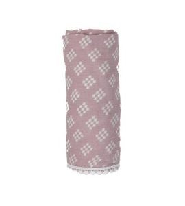 LODGER SWADDLER TRIBE MUSLIN ROSE - ZAVINOVACÍ PLENY / OSUŠKY VELKÉ - PŘEBALOVÁNÍ