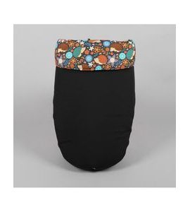 NÁNOŽNÍK ČERNÝ + TEPLÁKOVINA JEŽEK - NÁNOŽNÍKY - KOČÁRKY A PŘÍSLUŠENSTVÍ