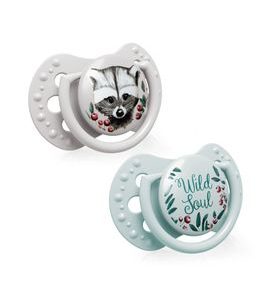 LOVI DUDLÍK S MINI ŠTÍTKEM 0-2M SILIKONOVÝ DYNAMICKÝ WILD SOUL 2KS BOY - ŠIDÍTKA A DOPLŇKY - KRMENÍ