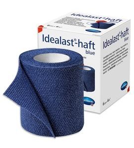 HARTMANN OBINADLO ELASTICKÉ IDEALAST-HAFT COLOR 6 CM X 4 M MODRÉ 1 KS - OBINADLA - KOUPÁNÍ A ZDRAVÍ