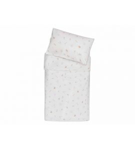 JOLLEIN POVLEČENÍ 140X100 A 40X60 CM LOVELY BIRDS - POVLEČENÍ DO POSTÝLKY - SPINKÁNÍ