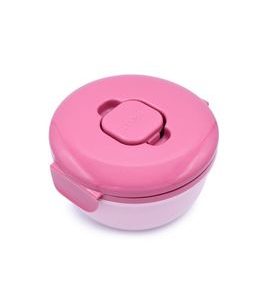 MELII BENTO KRABIČKA NA SALÁT A SVAČINU 1600 ML - RŮŽOVÁ - USKLADNĚNÍ JÍDLA - KRMENÍ