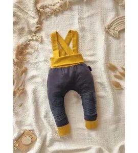 POLEZU+ PROTISKLUZOVÉ KALHOTY S KŠANDAMI 2V1 VEL. 92 - KALHOTKY A TEPLÁČKY - PRO DĚTI