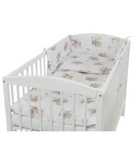 TOMI POVLEČENÍ K3 TISK PILOT BÉŽOVÝ - POVLEČENÍ DO POSTÝLKY - SPINKÁNÍ