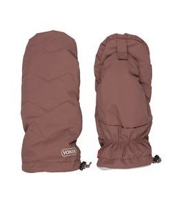 VOKSI RUKAVICE NA KOČÁREK MAROON LIGHT GREY - RUKÁVNÍKY NA KOČÁREK - KOČÁRKY A PŘÍSLUŠENSTVÍ