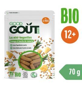 GOOD GOUT MINI BAGETKY S ROZMARÝNEM A SÝREM 70G - TYČINKY/SUŠENKY - KRMENÍ