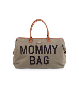 CHILDHOME PŘEBALOVACÍ TAŠKA MOMMY BAG CANVAS KHAKI - PŘEBALOVACÍ TAŠKY - KOČÁRKY A PŘÍSLUŠENSTVÍ