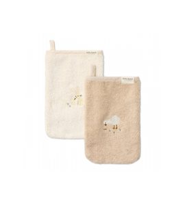 LITTLE DUTCH ŽÍNKY S VÝŠIVKOU 2 KS BABY BUNNY - ŽÍNKY A HOUBIČKY - KOUPÁNÍ A ZDRAVÍ