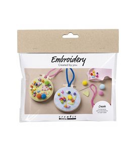 CREATIV COMPANY KREATIVNÍ SADA MINI CRAFT KIT EMBROIDERY IMAGINATION - VÝTVARNÉ POMŮCKY A HRAČKY - PRO DĚTI