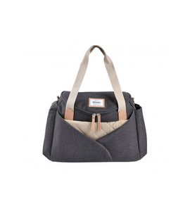 BEABA PŘEBALOVACÍ TAŠKA SYDNEY DARK HEATHER GREY - PŘEBALOVACÍ TAŠKY - KOČÁRKY A PŘÍSLUŠENSTVÍ