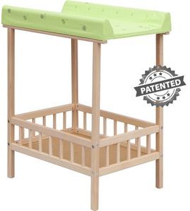 SCARLETT PŘEBALOVACÍ PULT SCARLETT PÁJA ECO - SLON - ZELENÝ - PŘEBALOVACÍ PULTY - PŘEBALOVÁNÍ