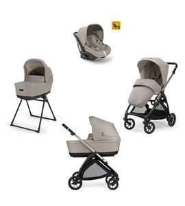KOČÁREK INGLESINA ELECTA DARWIN 4V1 2025 BATTERY BEIGE - KOMBINACE S PŘÍSLUŠENSTVÍM - KOČÁRKY A PŘÍSLUŠENSTVÍ