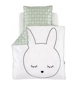 TRÄUMELAND POVLEČENÍ DO KOLÉBKY 80/80 + 35/40 KUSCHELHASE - POVLEČENÍ DO POSTÝLKY - SPINKÁNÍ