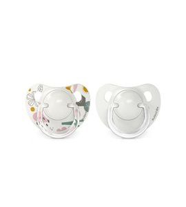 SUAVINEX SUAVINEX | DUDLÍK ANATOMICKÝ SILIKON 0/6 M 2 KS WALK - ŠIDÍTKA A DOPLŇKY - KRMENÍ