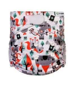 T-TOMI KAPSOVÁ PLENA (TYP AIO) - SUCHÝ ZIP KNIGHTS - BODY NA LÁTKOVÉ PLENKOVÁNÍ - PŘEBALOVÁNÍ