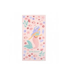 LITTLE DUTCH PLÁŽOVÁ OSUŠKA 120X60 CM DREAMY MERMAID MULTICOLOUR - OSUŠKY A DĚTSKÉ ŽUPANY - KOUPÁNÍ A ZDRAVÍ