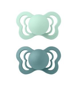 BIBS COUTURE ORTODONTICKÝ DUDLÍK Z PŘÍRODNÍHO KAUČUKU 2KS VEL.2 - ŠIDÍTKA A DOPLŇKY - KRMENÍ