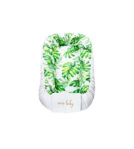ENIE BABY HNÍZDEČKO SATINE TROPICAL LEAVES - HNÍZDEČKA - SPINKÁNÍ