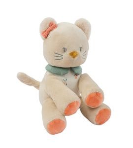 NATTOU KOČIČKA PLYŠOVÁ PŘÍTULNÁ LANA 20 CM MILA, ZOE & LANA - PLYŠOVÉ A MAŇÁSCI - PRO DĚTI