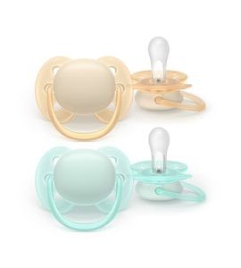 PHILIPS AVENT ŠIDÍTKO ULTRASOFT PREMIUM NEUTRAL 0-6M OBRÁZEK, 2 KS - ŠIDÍTKA A DOPLŇKY - KRMENÍ