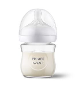 PHILIPS AVENT LÁHEV NATURAL RESPONSE SKLENĚNÁ 120 ML, 0M+ - KOJENECKÉ LAHVE - KRMENÍ