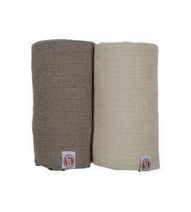 LODGER SWADDLER SOLID 2BALENÍ 110 X 110 CM BIRCH/BUFFALO - ZAVINOVACÍ PLENY / OSUŠKY VELKÉ - PŘEBALOVÁNÍ