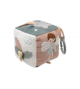 JOLLEIN KOSTKA TEXTILNÍ LOVELY BIRDS - MALÉ HRAČKY DO RUČIČKY - PRO DĚTI