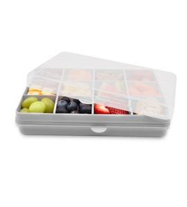 MELII SNACKLE BOX KRABIČKA NA SVAČINU 1368 ML - ŠEDÁ - KRABIČKY NA SVAČINU - KRMENÍ