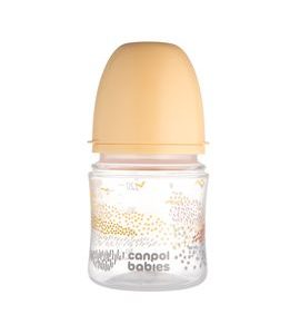 CANPOL BABIES ANTIKOLIKOVÁ LAHEV EASYSTART MOUNTAINS 120ML BÉŽOVÁ - KOJENECKÉ LAHVE - KRMENÍ