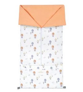 EMITEX FUSAK 2V1 BARY MAGIC SKY + APRICOT CRUSH - FUSAKY DO KOČÁRKU - KOČÁRKY A PŘÍSLUŠENSTVÍ