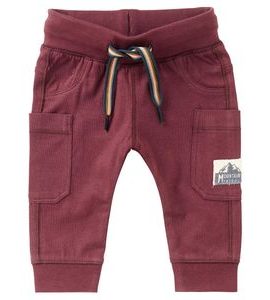 NOPPIES SWEATPANTS VENTERSTAD DUSTY RED - KALHOTKY A TEPLÁČKY - PRO DĚTI