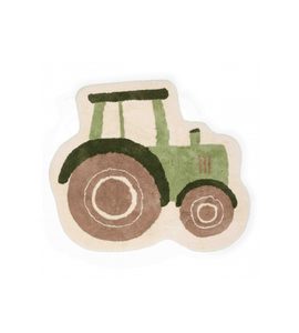 LITTLE DUTCH KOBEREC TRAKTOR 100X110 CM - HRACÍ PODLOŽKY NA ZEM - SPINKÁNÍ