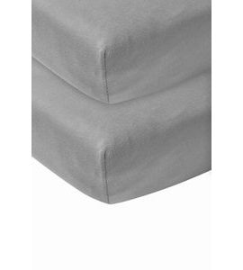 MEYCO ŽERZEJOVÉ PROSTĚRADLO 60X120 - GREY - PROSTĚRADLA - SPINKÁNÍ