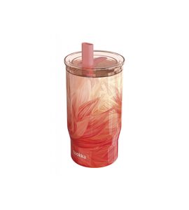 QUOKKA NEREZOVÝ TERMOHRNEK S BRČKEM MIST PEACH PETALS 720 ML - TERMOOBALY A TERMOSKY - KRMENÍ