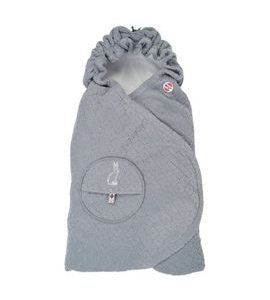 LODGER WRAPPER FOLKLORE FLEECE DRIZZLE - ZAVINOVAČKY - SPINKÁNÍ