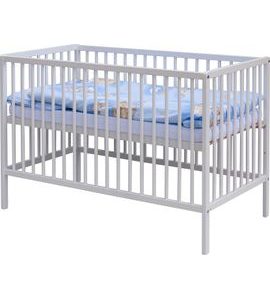 SCARLETT DĚTSKÁ POSTÝLKA S KOMPLETNÍ VÝBAVOU SCARLETT 120X60CM MRÁČEK MODRÁ - DŘEVĚNÉ POSTÝLKY - SPINKÁNÍ