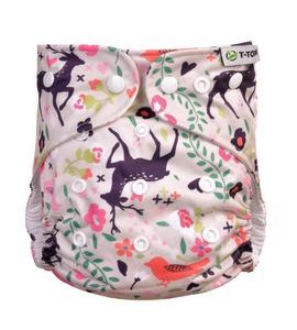 T-TOMI KAPSOVÁ PLENA (TYP AIO) - PATENTKY FOREST - BODY NA LÁTKOVÉ PLENKOVÁNÍ - PŘEBALOVÁNÍ