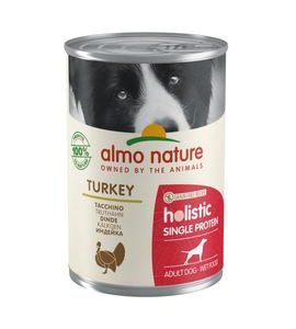 ALMO NATURE HOLISTIC MONOPROTEIN - KRŮTA 400G 24X400G - KONZERVY PRO PSY - CHOVATELSKÉ POTŘEBY MALVÍKZOO