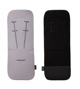 EMITEX PODLOŽKA EDGE UNI BLACK + GRAY - PODLOŽKY DO KOČÁRKU - KOČÁRKY A PŘÍSLUŠENSTVÍ
