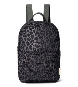 STUDIO NOOS PUFFY MIDI BATŮŽEK S PŘEDNÍ KAPSOU LEOPARD - BATOHY A TAŠKY - PRO DĚTI