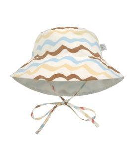 LÄSSIG SPLASH SUN PROTECTION BUCKET HAT WAVES SEA SALT 19-36 MO. - ČEPIČKY A KLOBOUČKY - PRO DĚTI
