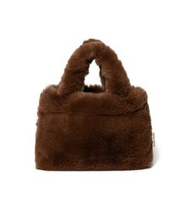STUDIO NOOS FAUX FUR MINI HANDBAG BROWN - DOPLŇKY - PRO MAMINKY