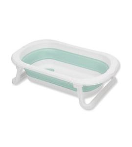 FILLIKID SKLÁDACÍ DĚTSKÁ VANIČKA ORCA SAGE-WHITE - VANIČKY PLASTOVÉ - KOUPÁNÍ A ZDRAVÍ