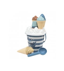 LITTLE DUTCH SADA NA PÍSEK KYBLÍK SE ZMRZLINOU OCEAN WORLD - HRAČKY NA PÍSEK - PRO DĚTI