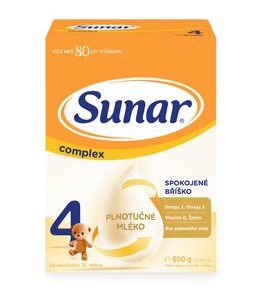 SUNAR COMPLEX 4 MLÉKO KOJENECKÉ 600G - KOJENECKÁ MLÉKA - KRMENÍ