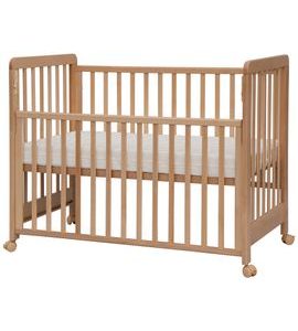 SCARLETT DĚTSKÁ POSTÝLKA K POSTELI RODIČŮ SCARLETT VISTA - PŘÍRODNÍ (BUK) - 120 X 60 CM - DŘEVĚNÉ POSTÝLKY - SPINKÁNÍ